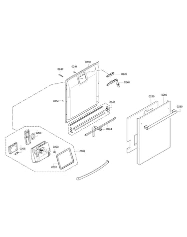 Door assy