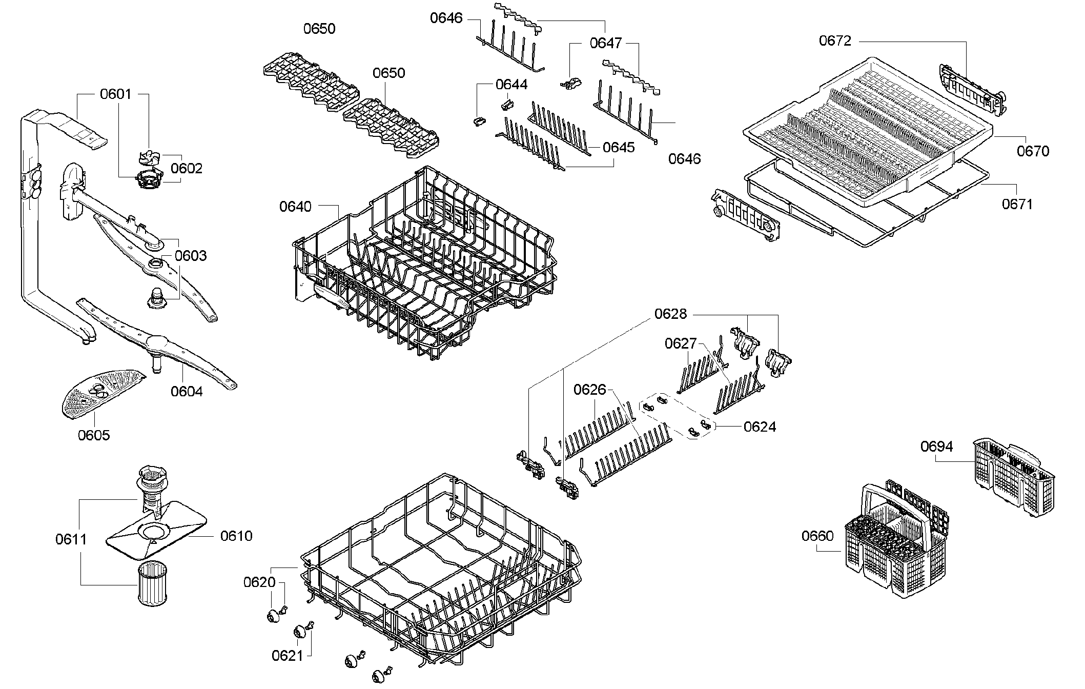 Racks assy