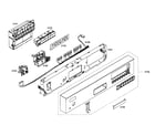 Kenmore Elite 63016303404 control panel diagram