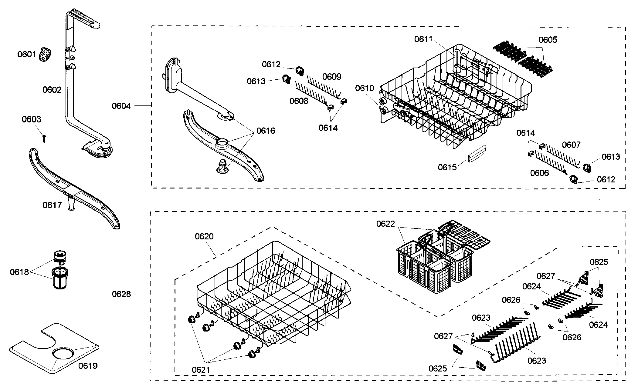 Racks assy