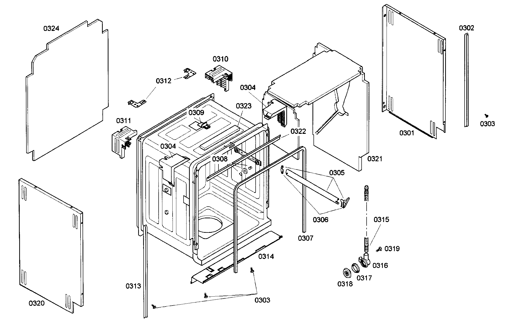 CABINET ASSY