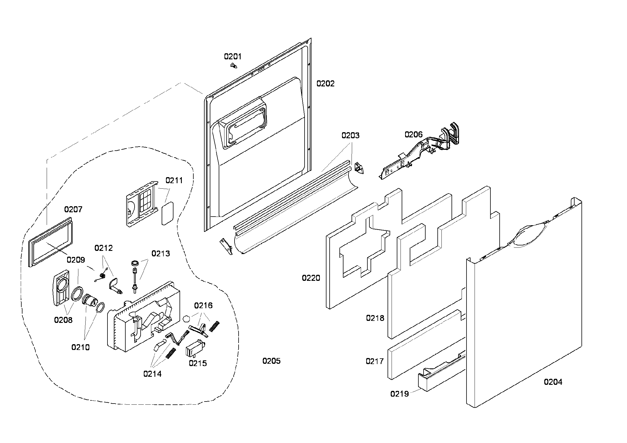 DOOR ASSY