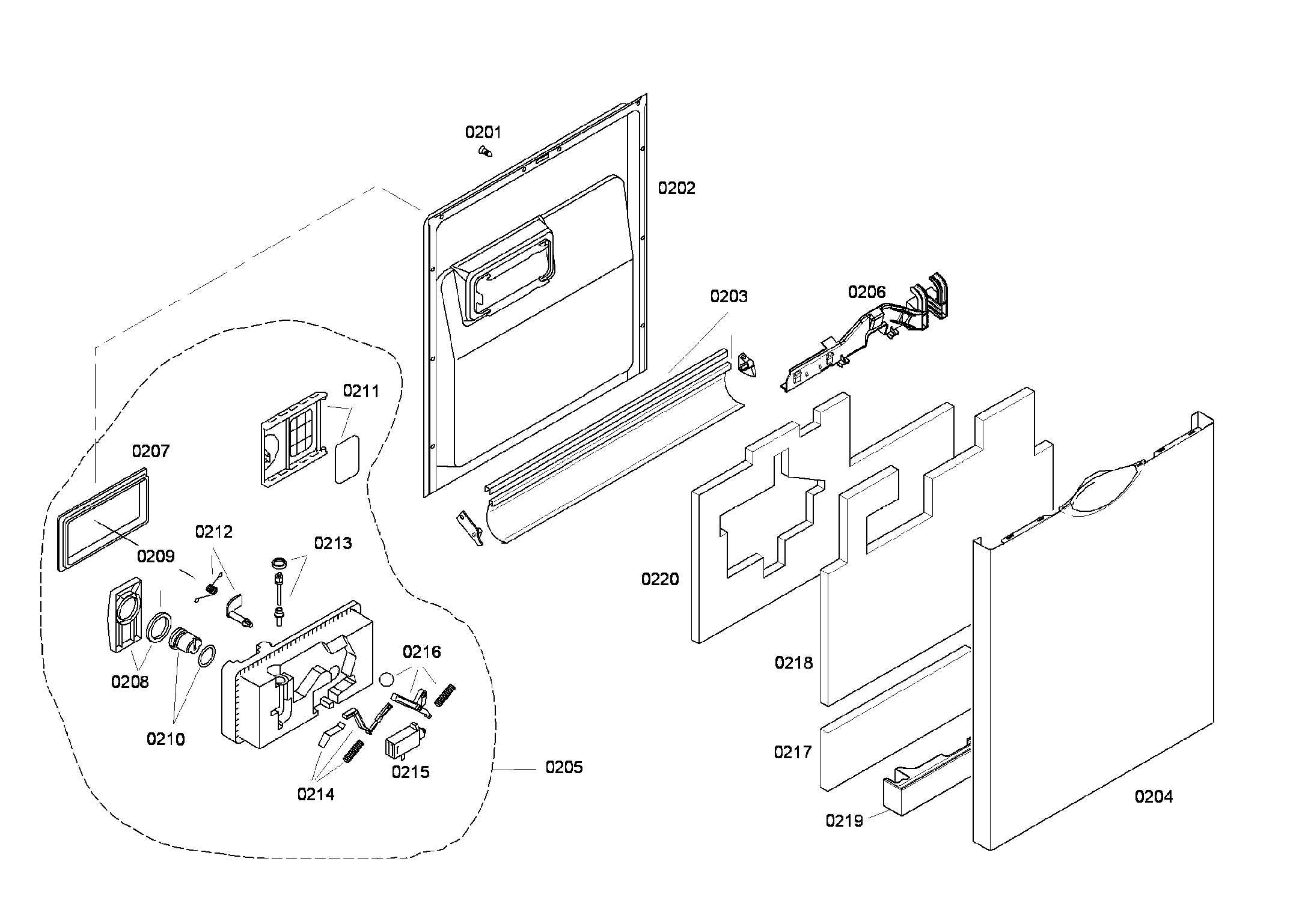 DOOR ASSY