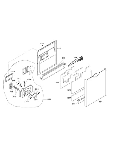 Door assy