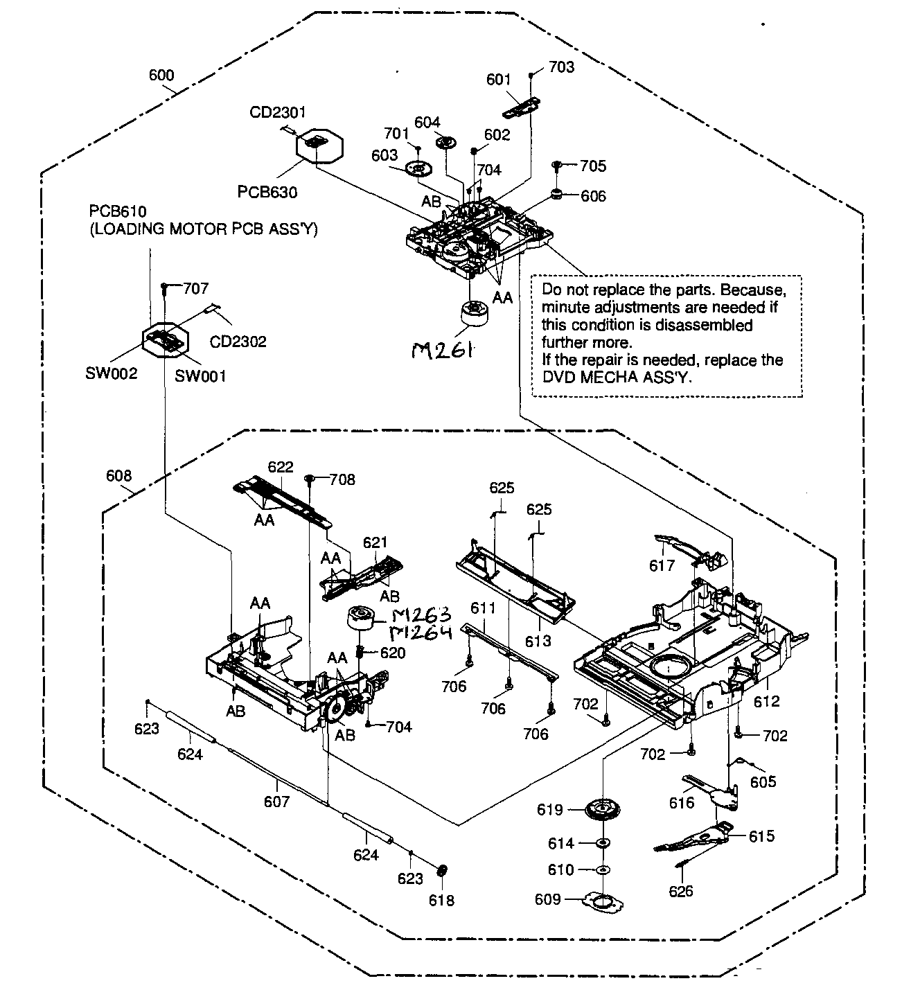 DECK PARTS