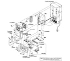 Sony SA-WCT150 amp section diagram