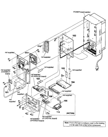 Amp section