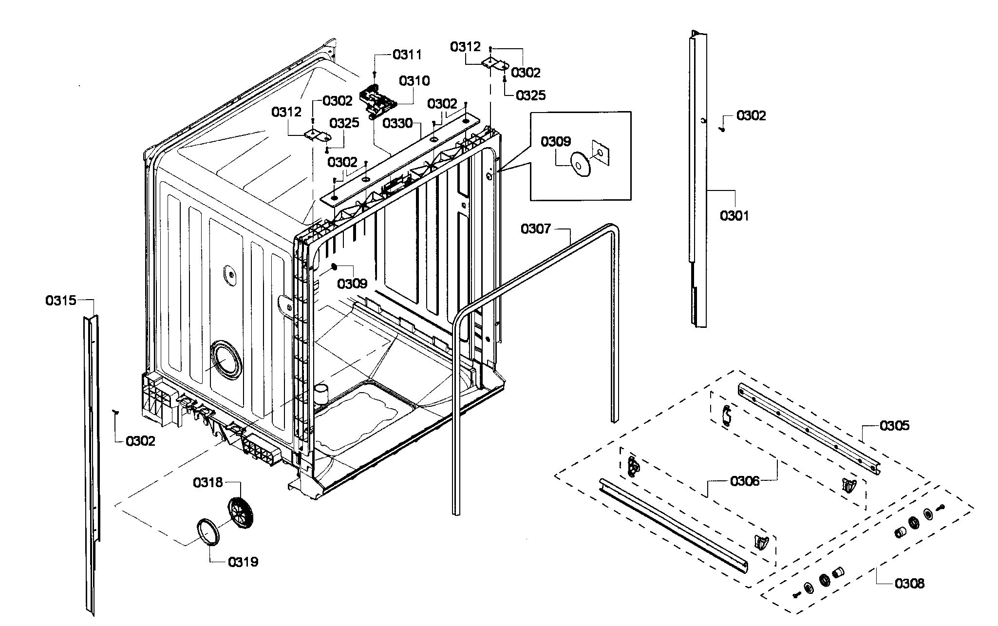 Cabinet assy