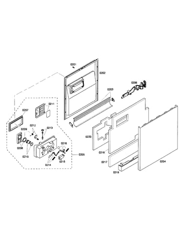 Door assy