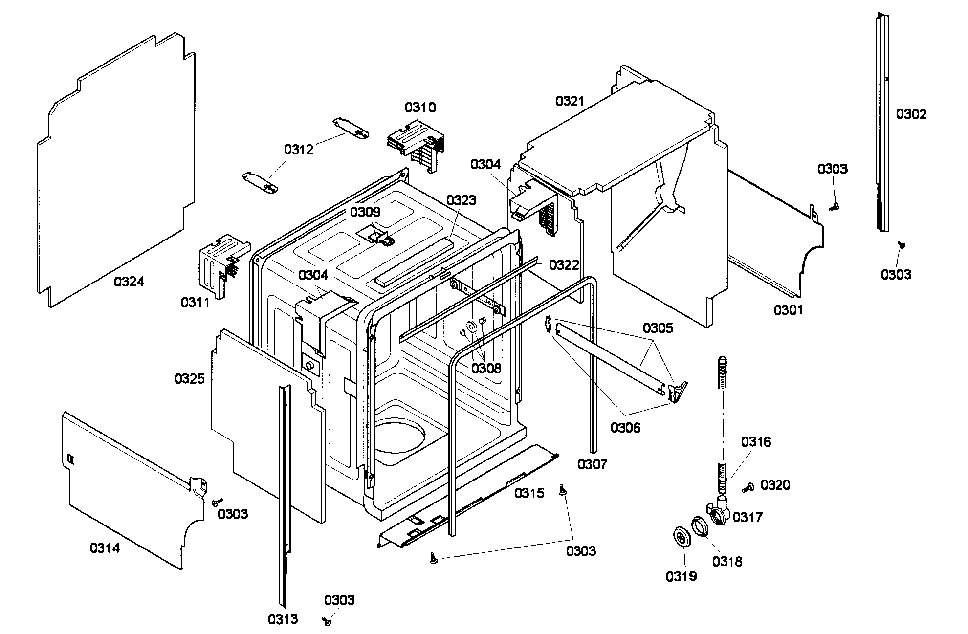 CABINET ASSY