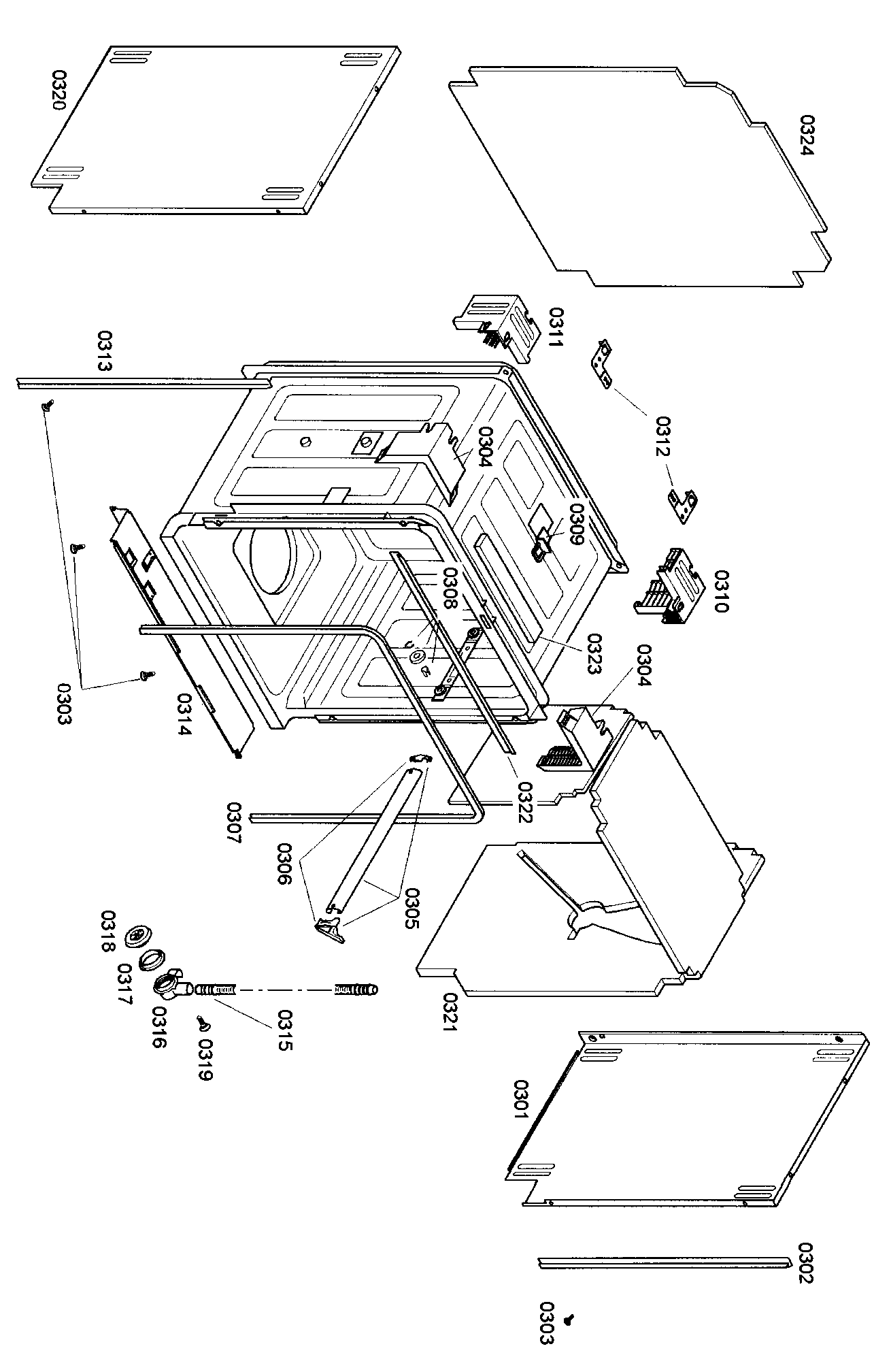 Cabinet assy