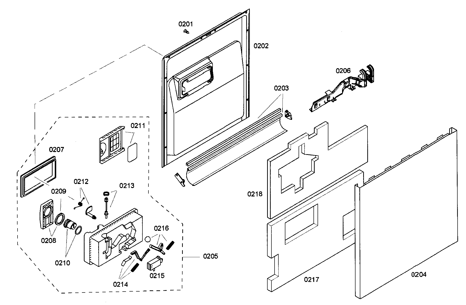Door assy