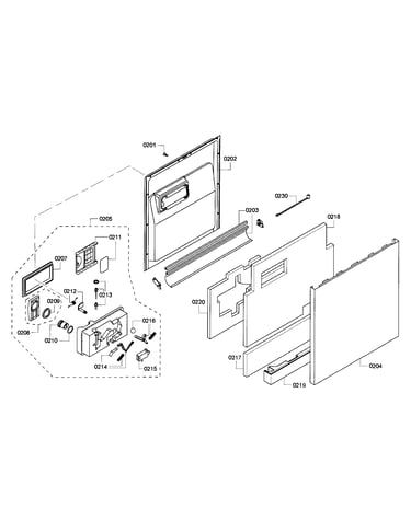 Door assy