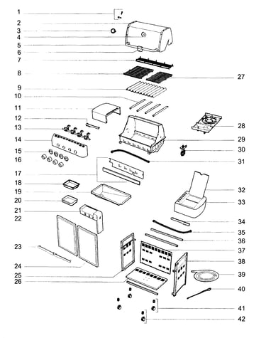 Grill parts