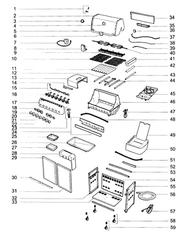 Grill parts