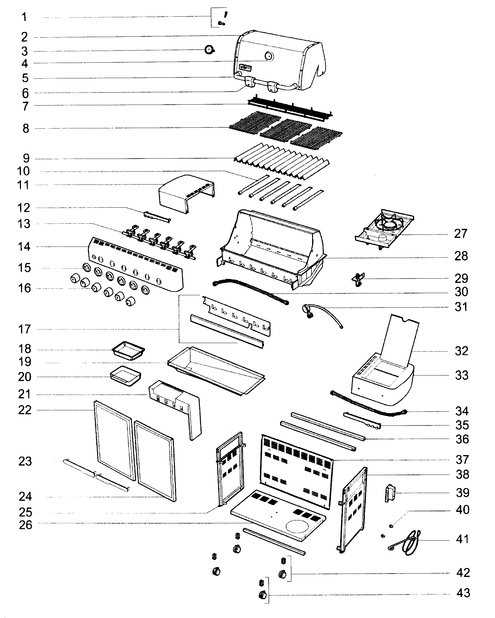 GRILL PARTS