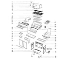 Weber S620NG-2010 grill parts diagram