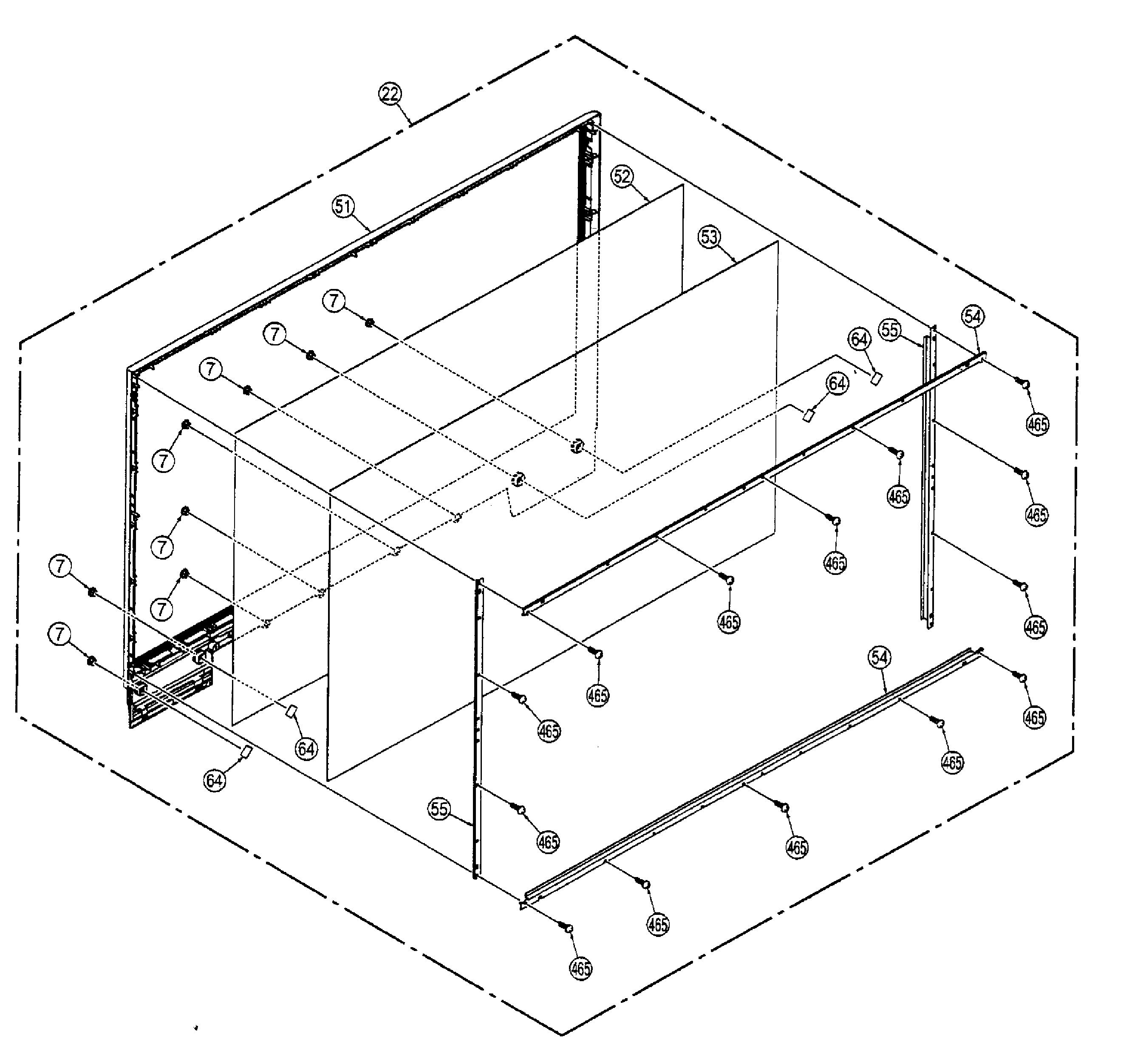 Screen assy