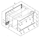 Panasonic PT-61DLX76 screen assy diagram