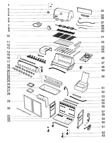 Grill parts