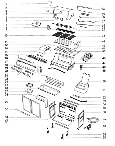 Grill parts