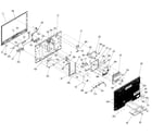 Vizio SV420M cabinet parts diagram