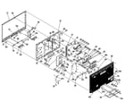 Vizio SV471XVT cabinet parts diagram