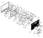 Vizio VO370M cabinet parts diagram
