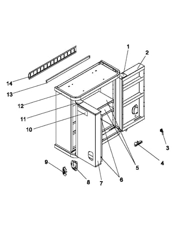 Tool chest parts