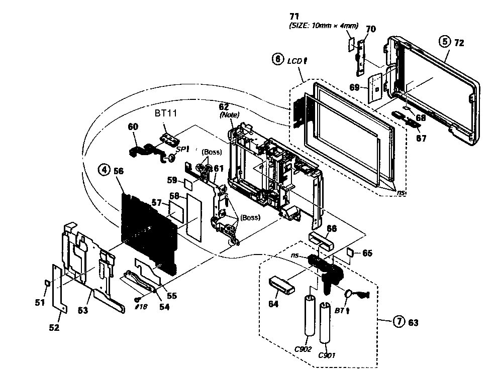 Main parts