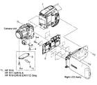 Canon HFR10 cabinet asy 2 diagram