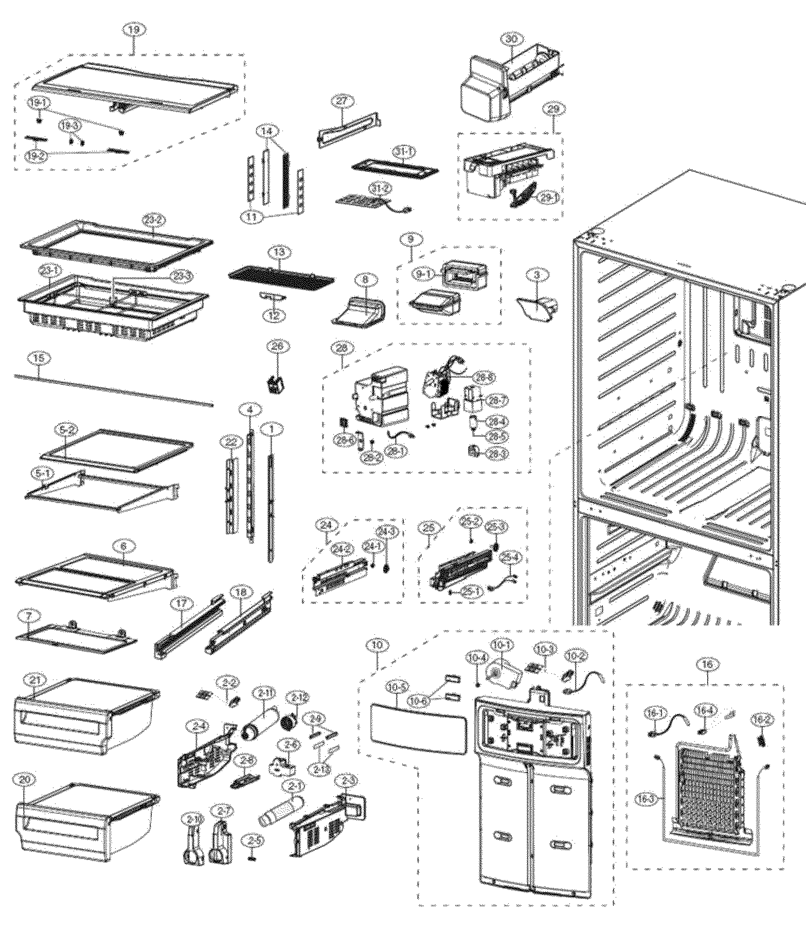 Refrig parts