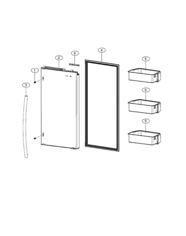 R refrig door