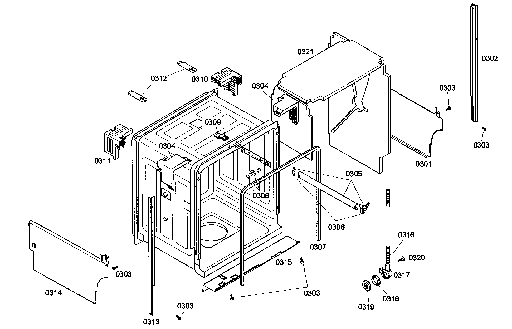 CABINET ASSY