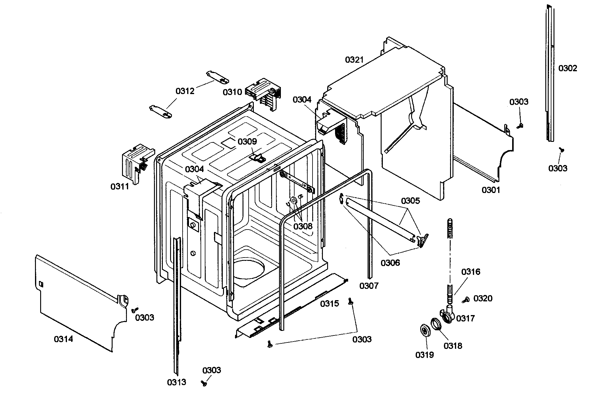 CABINET ASSY