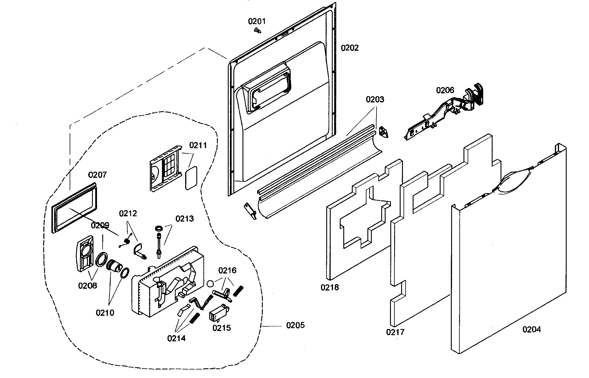 DOOR ASSY