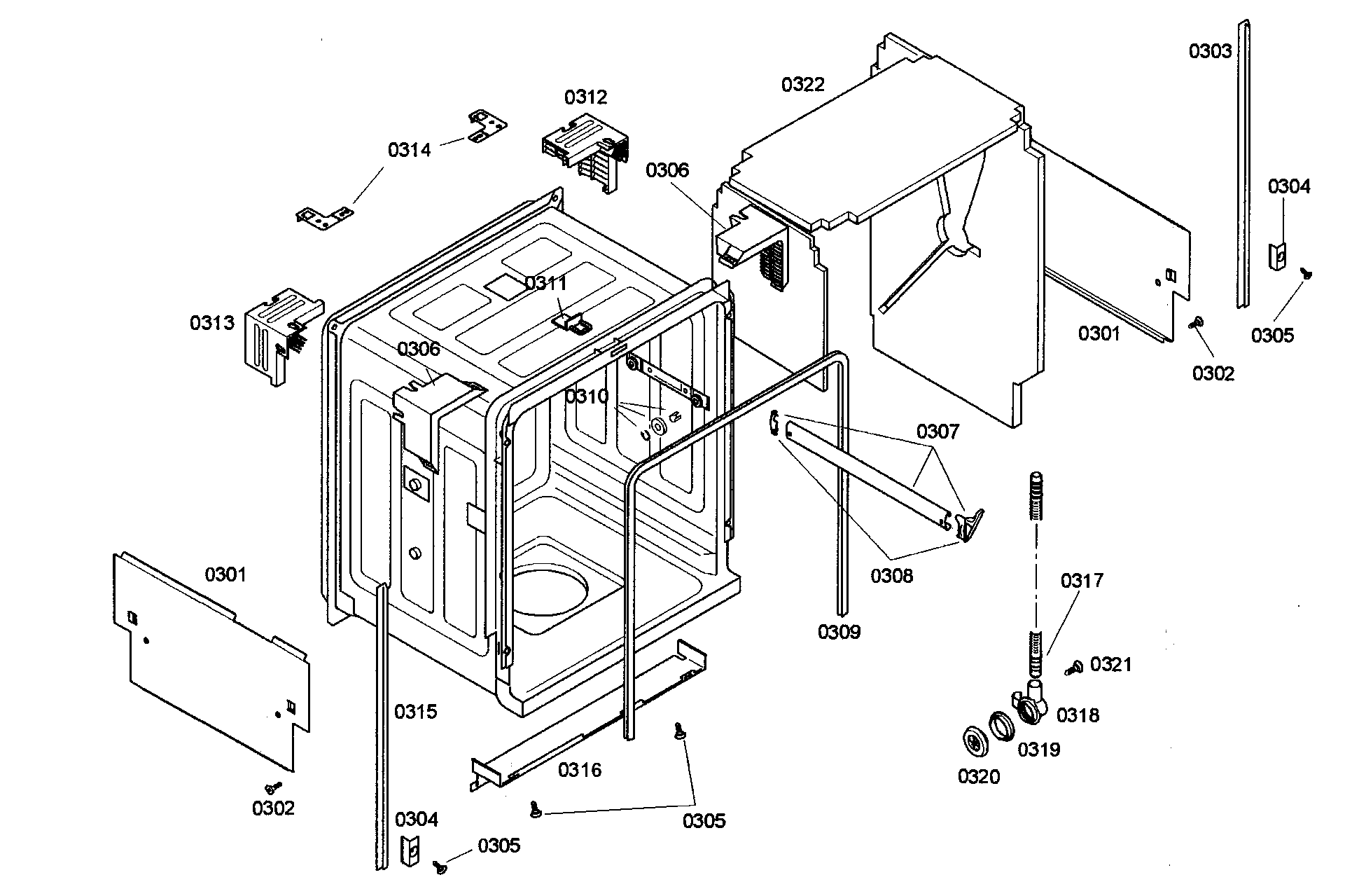 CABINET ASSY