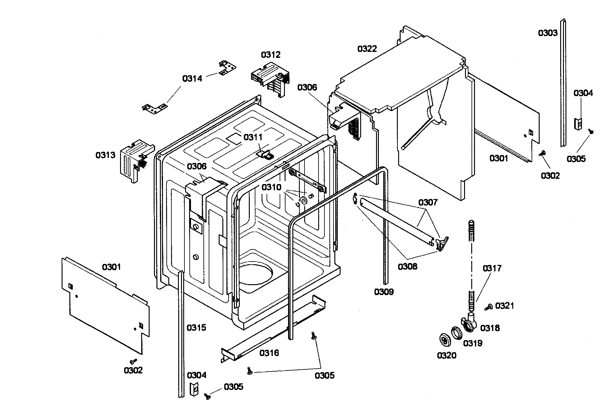 CABINET ASSY