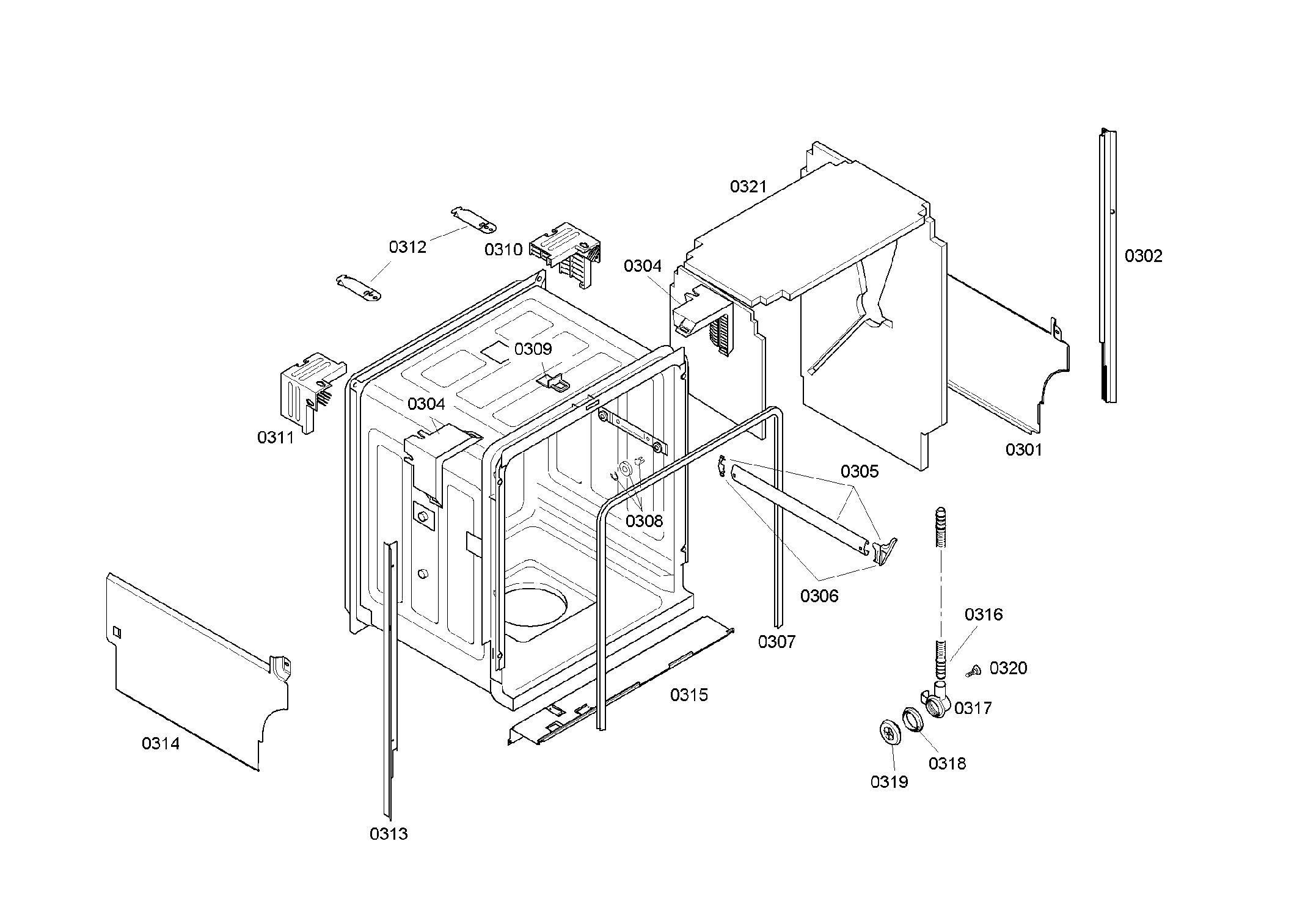 CABINET ASSY