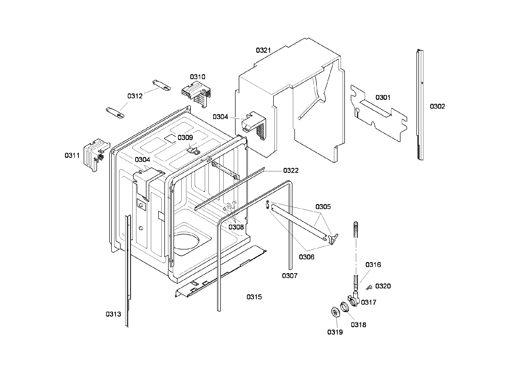 CABINET ASSY