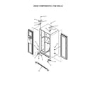 Fisher & Paykel RX256DT7X1-22600-A hinge assy diagram