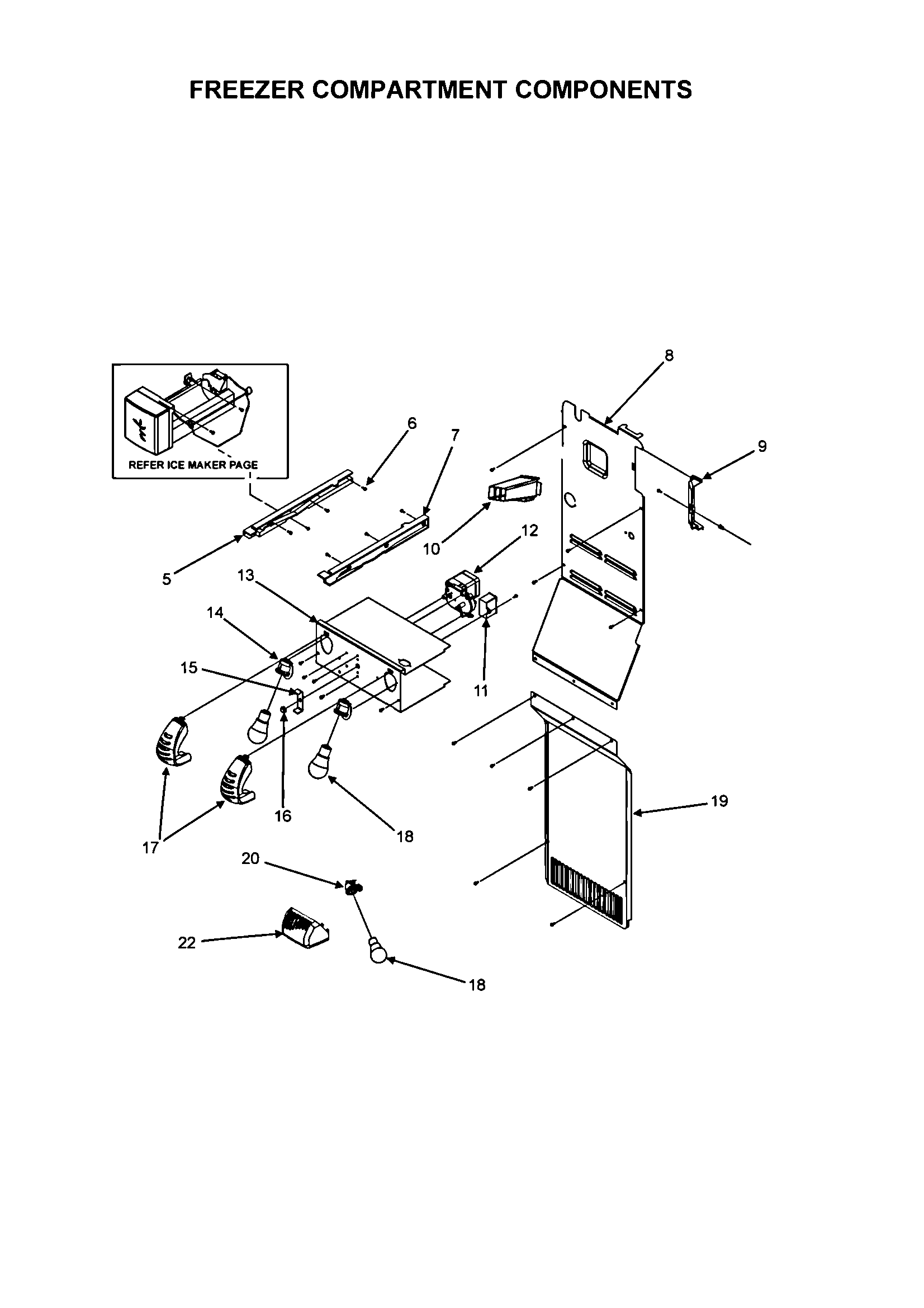 Freezer assy