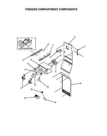 Freezer assy