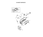 Fisher & Paykel RX256DT7X1-22600-A ice maker diagram
