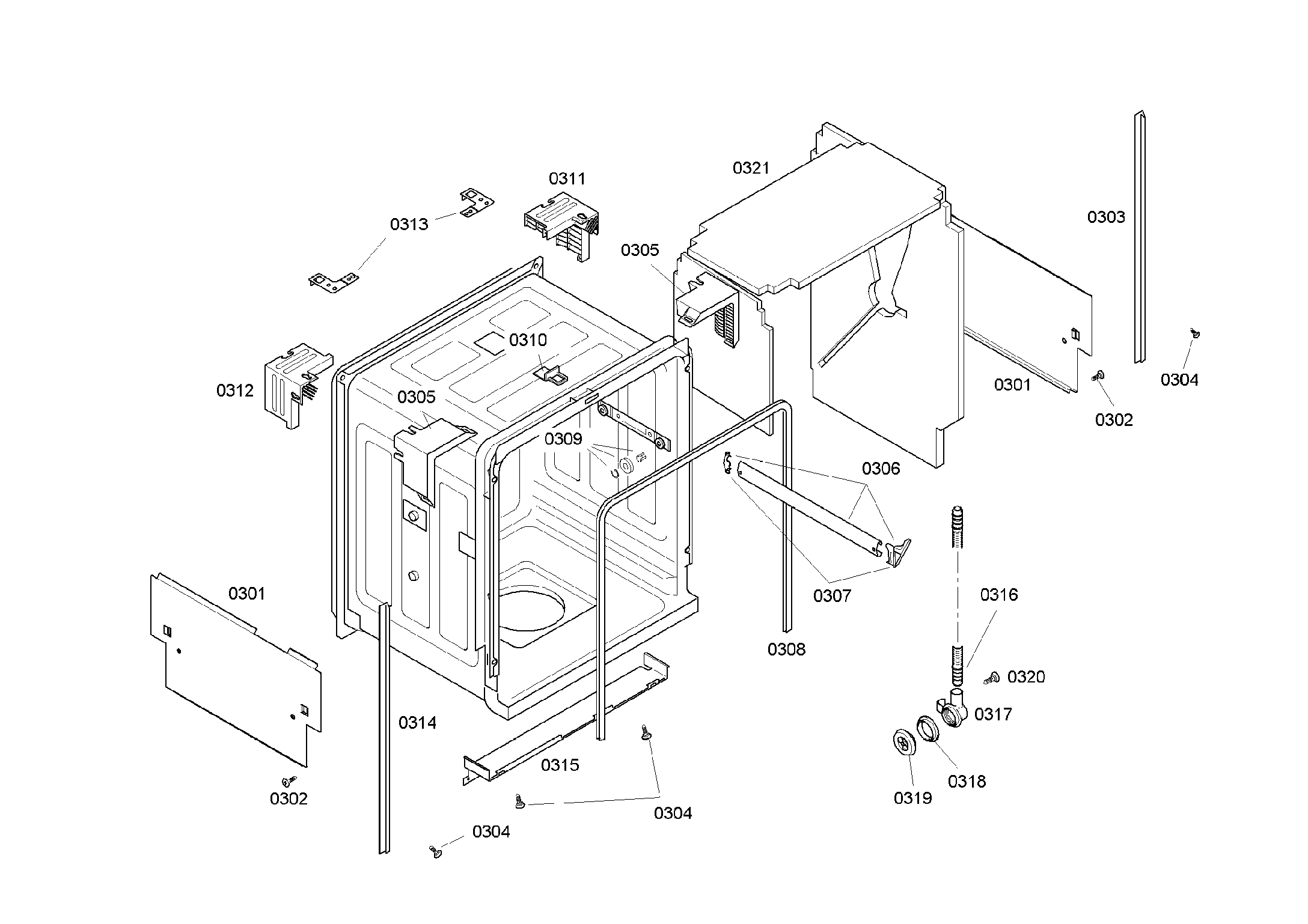 CABINET ASSY