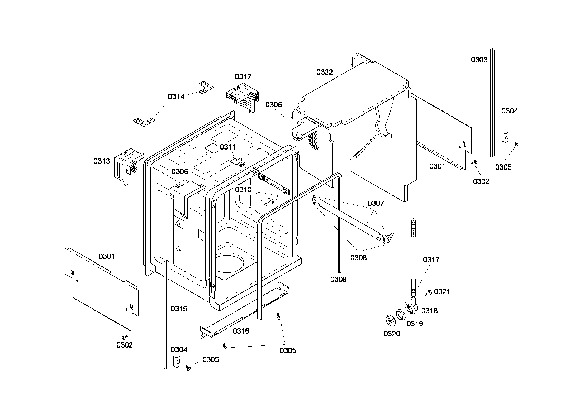 CABINET ASSY