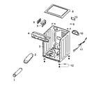 Samsung DV210AEW/XAA-00 main assy diagram