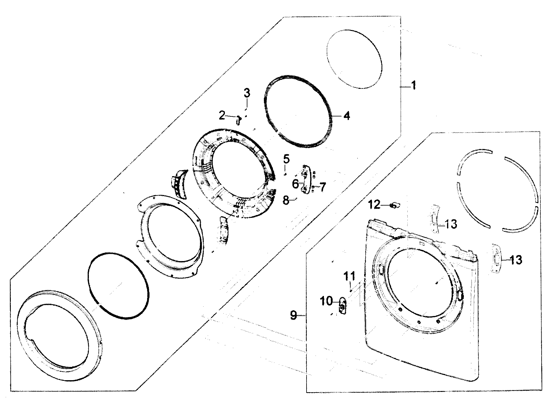 Door assy