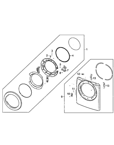 Door assy