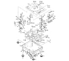 Technics SL-1200MK5PP cabinet parts diagram
